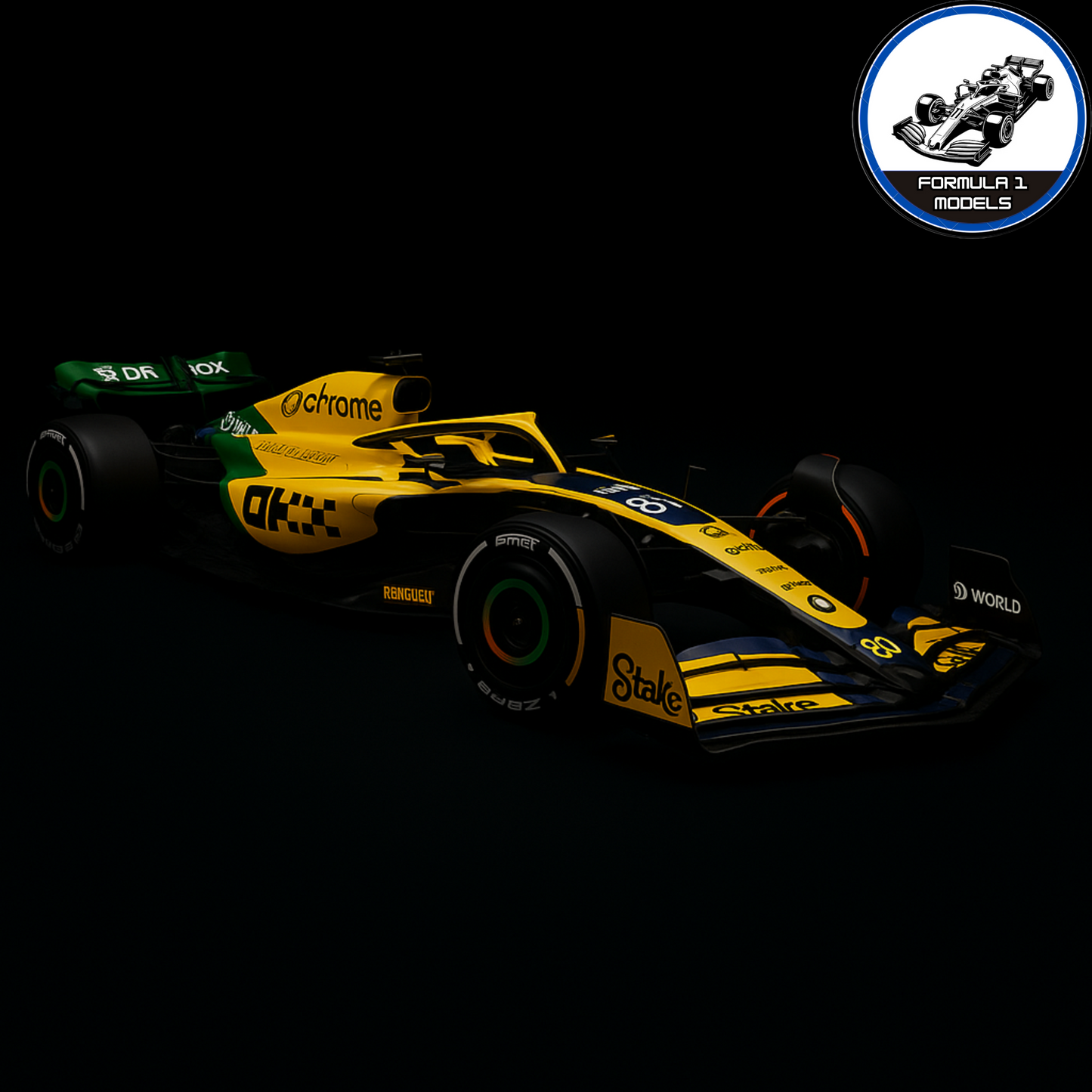 2024 McLaren MCL38 Oscar Piastri (Monaco)
