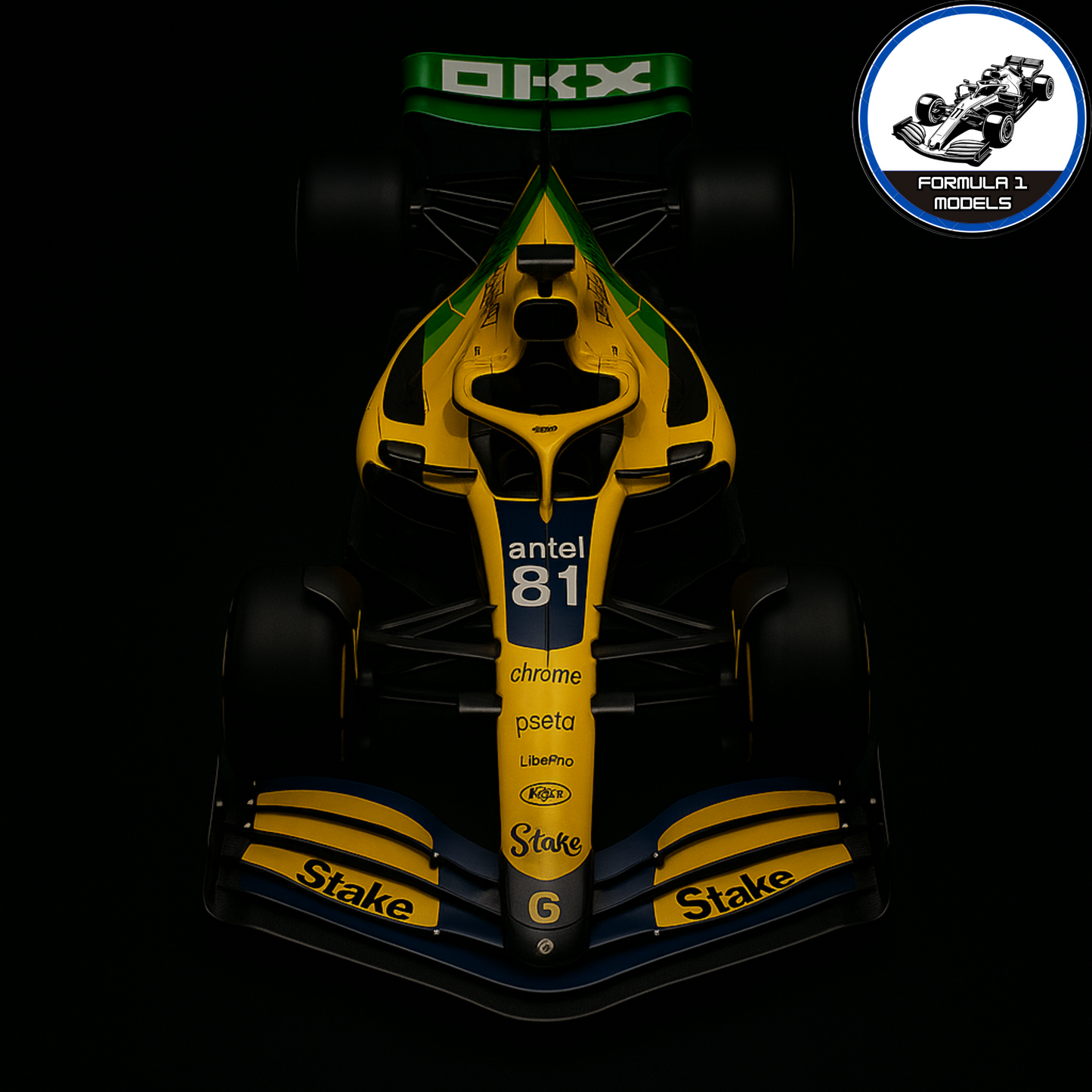 2024 McLaren MCL38 Oscar Piastri (Monaco)